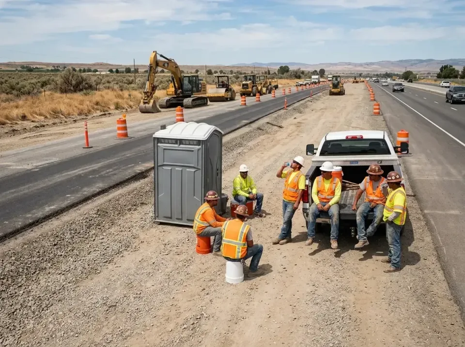 highway-road-construction-crew-007 — frequently asked questions, Porta Potty and Restroom Rentals in Hillsboro, KS